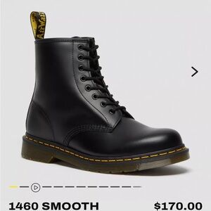 Dr Martens 11821 Black 8-Eye Classic Boots 9